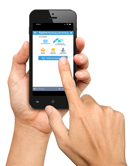 Aquino Plumbing Mobile App